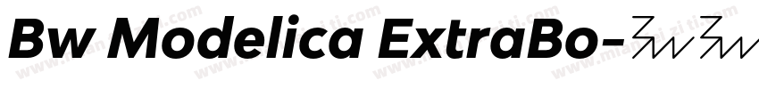 Bw Modelica ExtraBo字体转换